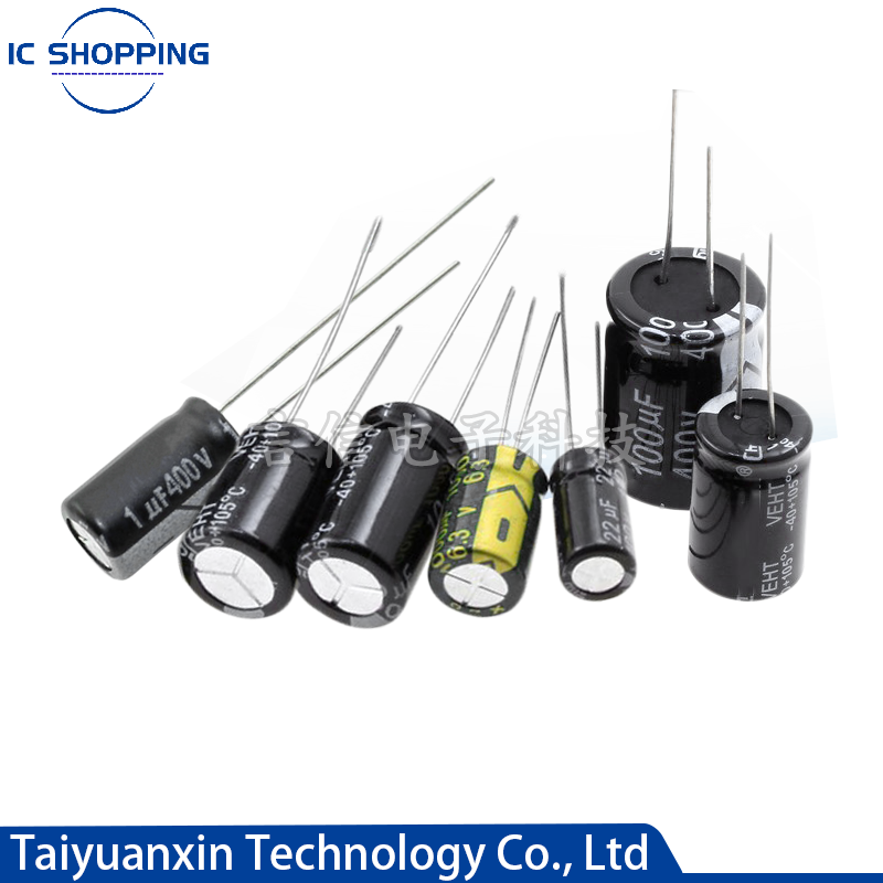 100V 160V 200V 250V 400V 450V Aluminum Electrolytic Capacitor 1 2.2 3.3 4.7 10 22 33 47 68 100 120 150 220UF 330 470 1000 2200UF