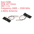 5PCS 2.4Ghz 4G 5G WIFI Internal Antenna FPC PCB 5dBi 8dBi IPX Connector Solder Omni Buletooth Antenna 3dBi IEEE b/g/n WLAN