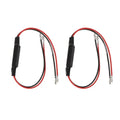 One Pair Cement Load Resistors For Motorcycle LED Turn Signal Indicator Light DC 12V 10W Cement Resistance 10 Ohm