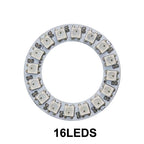 WS2812B 5050 RGB Led Digital Panel Light Matrix Flexible Screen  WS2812 Ring Individually Addressable Pixels DC5V