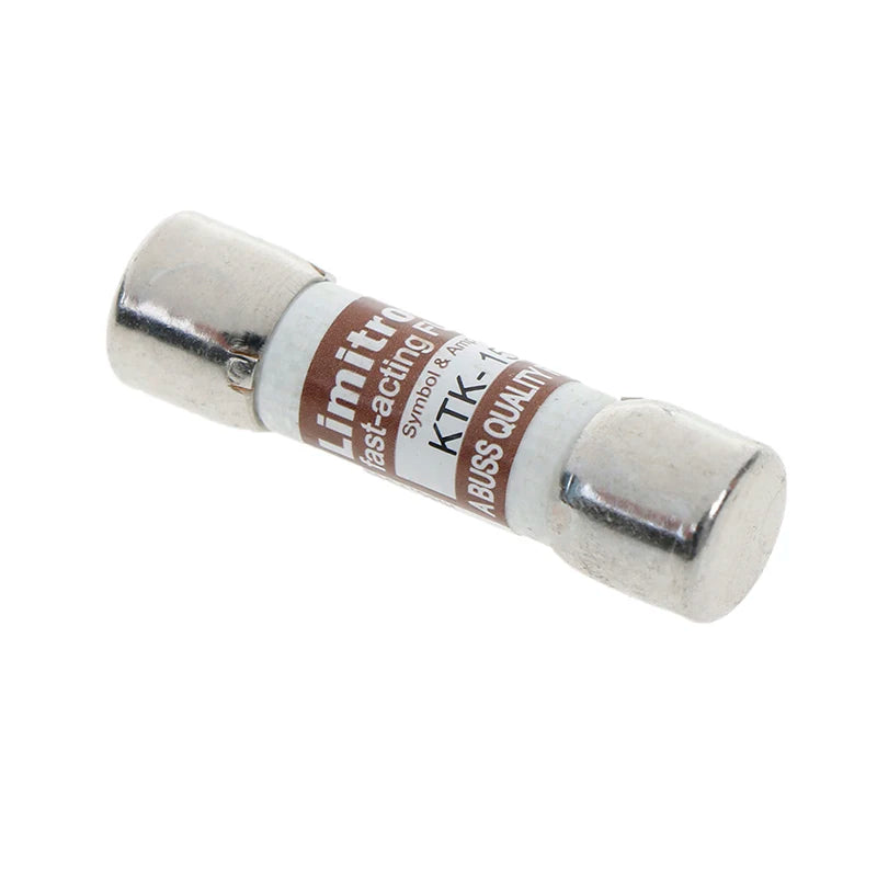 Multimeter Fuse 15A 600V Fast Acting Fuse KTK-15 10X38MM