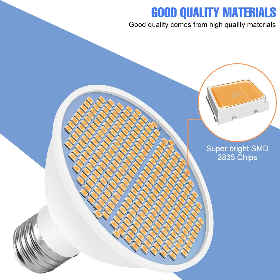 LED Bulb E27 Spotlight 220V Lamp 30W 50W 80W Warm White Light Bulb LED Chandelier 110V Ceiling Lamp For Home Living Room Bedroom