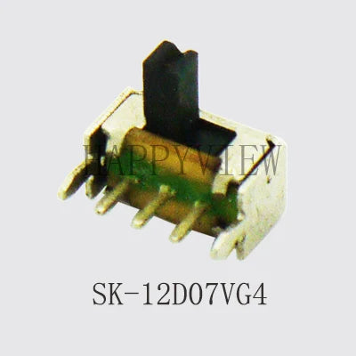 20PCS Mini Slide Switch On-OFF Micro Toggle Switch 1P2T H=1.5/2/4MM Miniature Horizontal Slide Switch SMD/DIP