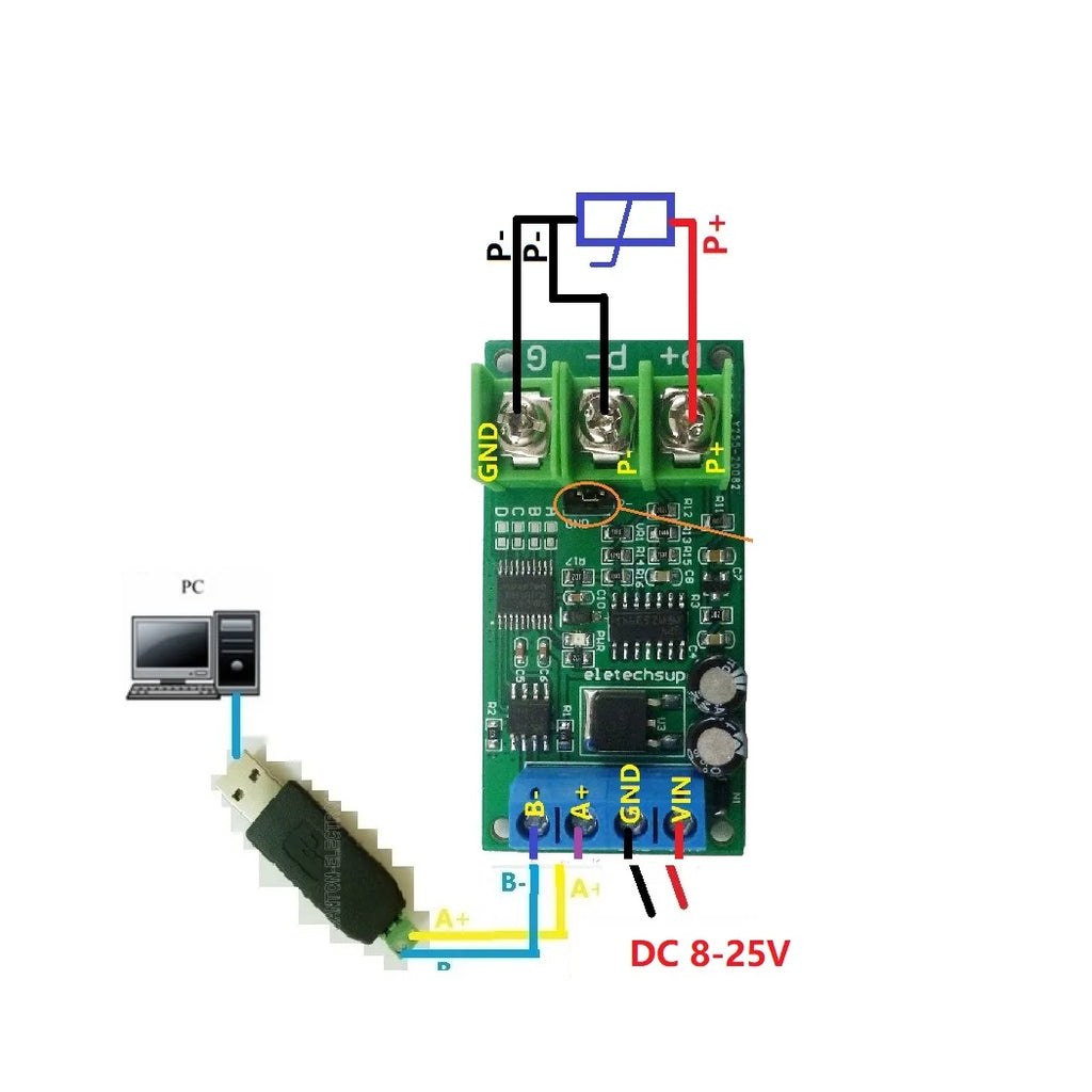 -20-400 Celsius PT100  Thermocouple Temperature Detector RTD Sensor Tester Converter RS485 Modbus Rtu