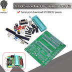 WAVGAT DIY learning board kit suit the parts 51/AVR microcontroller development board learning board STC89C52