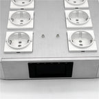EU06B 6 bits European EMI high frequency power filter power outlet Advanced Audiovisual AC Power Purifier Filter EU Power Socket