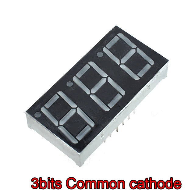 0.56inch LED display 7 Segment 1 Bit/2 Bit/3 Bit/4 Bit Digit Tube Red Common Cathode / Anode Digital 0.56 inch led 7segment
