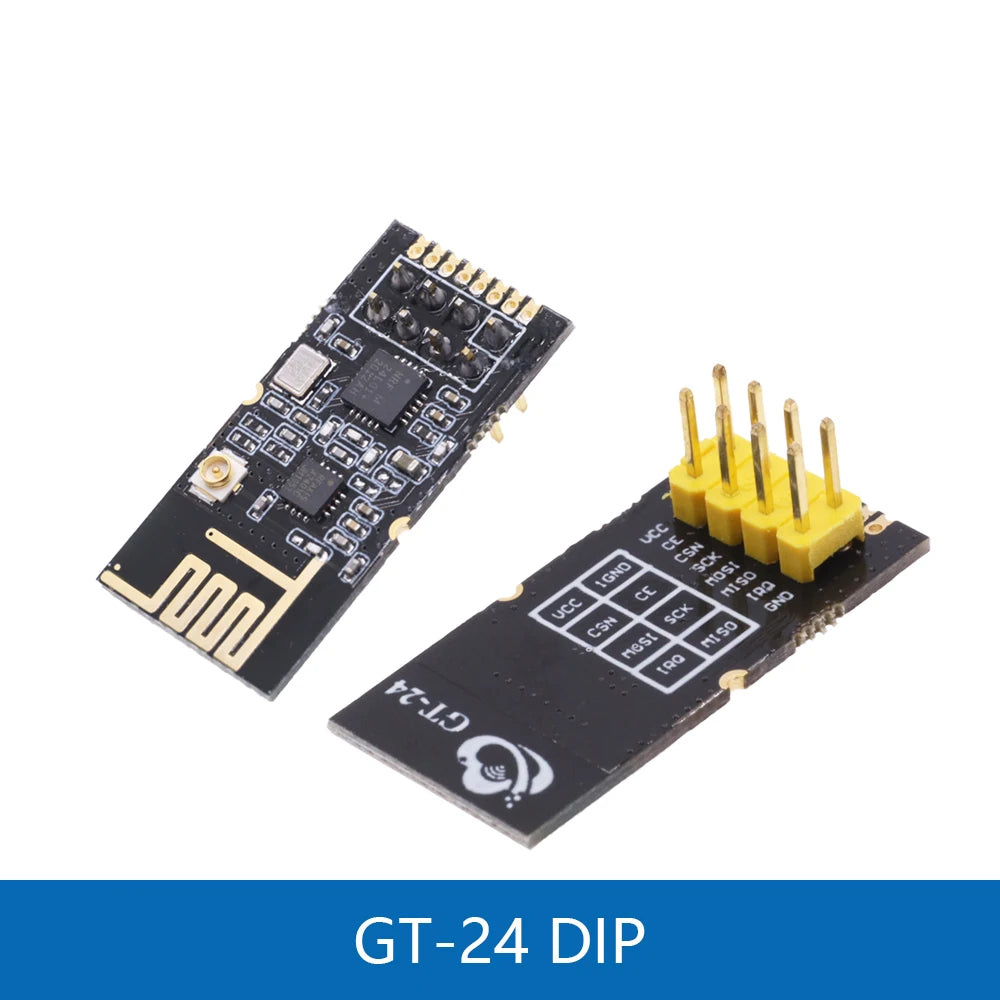 GT-24 2.4G 1100 Meters NRF24L01+PA+LNA Wireless Transceiver Communication Modules For Arduino Support 51 STM8 STM32 Board