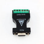 DB9 RS232 to RS422 Converter Com adapter RS-232 to RS485 Integrated connector serial to 232-485/422 communication Full duplex
