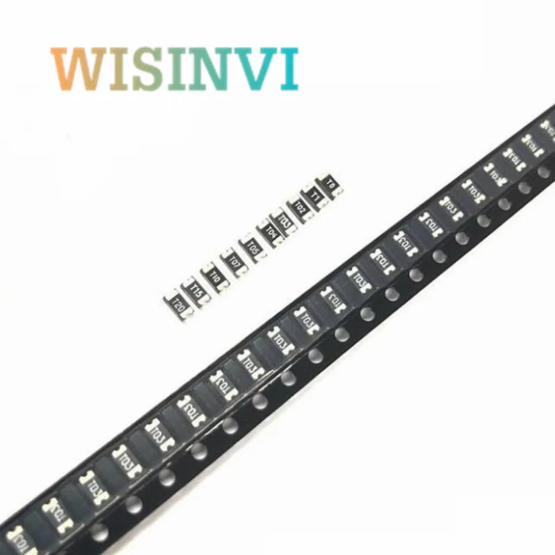 100PCS PTC FUSE 1812 0.1A/0.2A/0.5A/0.75A/1.1A/1.5A/1.6A/2A/2.6A/3A/3.5A 6-60V SMD PPTC Resettable Fuses 100mA 200mA 500mA 750mA