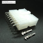 5 Sets Molex Automotive Wire Connector Plug 5557 Series 2P 4P 6P 8P 10P 12P 14P 16P 18P 20P 22P 24P 4.2mm Male  Female Socket