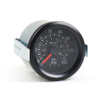 2" 52mm 0-10 Bar/0-150PSI Barometer Mechanical Air Pressure Gauge 12V Yellow Light Car Meter With Sensor NPT1/8