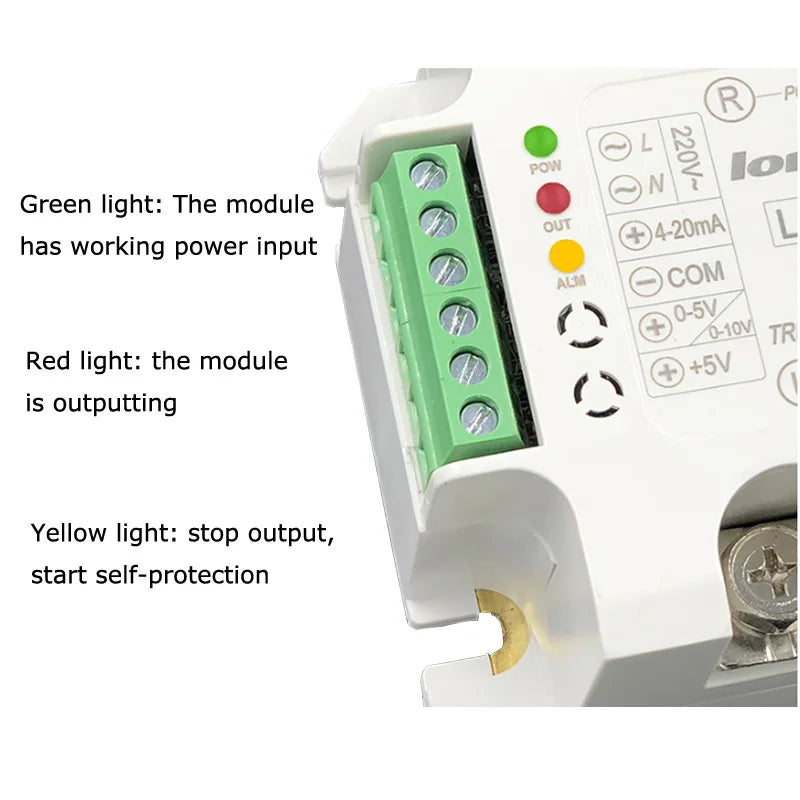 50A-90A Three-phase AC Voltage Regulating Module With Heat Sink And Fan Power Regulator Thyristor Solid State Relay Dimming