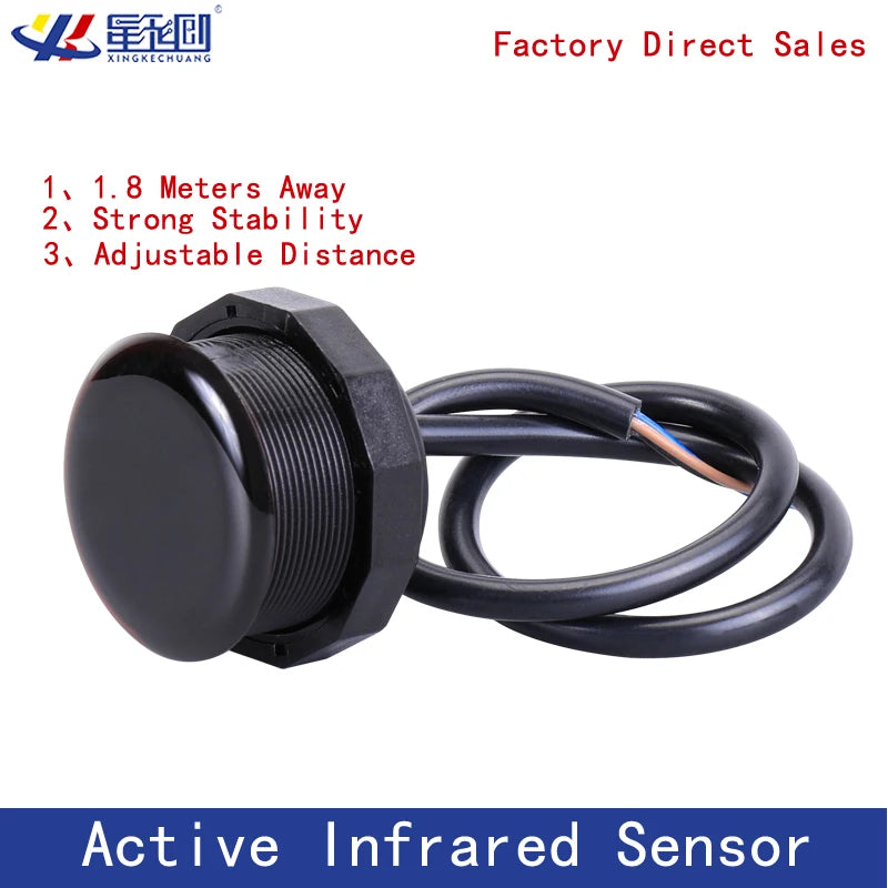 Active Remote Infrared Sensor, Intelligent Sensor Switch, Photoelectric Human Distance Measurement Motion Sensor  Sense Switch