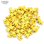 100PCS 2.54mm Jumper Cap Pin Header Jumper Blocks Connector For Circuit Board 2.54 Spacing Motherboard and/or Expansion Card G25