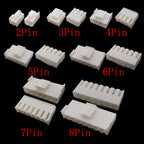 20/50Pcs VH3.96 2/3/4/5/6/7/8 Pin Male Female Pin Header Housing Plug Connector Straight/Curved Needle VH 3.96mm Connectors