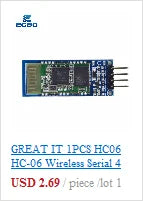 1~10PCS 433M CC1101 10mW Wireless Sender Receiver Module NRF905/SX1212/SI4432 EGBO