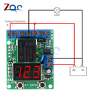 DC 12V / 24V LED Digital Relay Switch Control Board Relay Module Voltage Protection Detection Charging Discharge Monitor