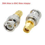 4 pcs/lot 4 Types SMA to BNC RF Adapter for SDR Radio CCTV Ham UV Camera scanner Electronics 50 Ohm