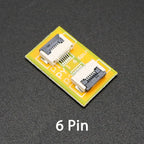 2PCS FPC FFC Flexible Flat Cable Extension Board Conversion Connector 0.5 MM Pitch 6 10 12 24 30 40 50 60 PIN