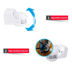 180 Degree Outdoor IP44 PIR Infrared Motion Sensor Switch Motion Detector Automatic Lighting Switch Home Security Alarm System