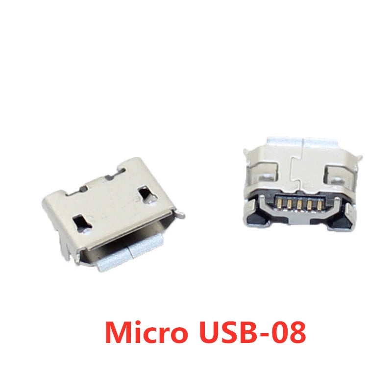 10/50PCS Micro USB 5 Pin Jack Charging Port Plug Dock Charger DIP SMD For Phone Mp3 Mp4 Port Socket Power Connector