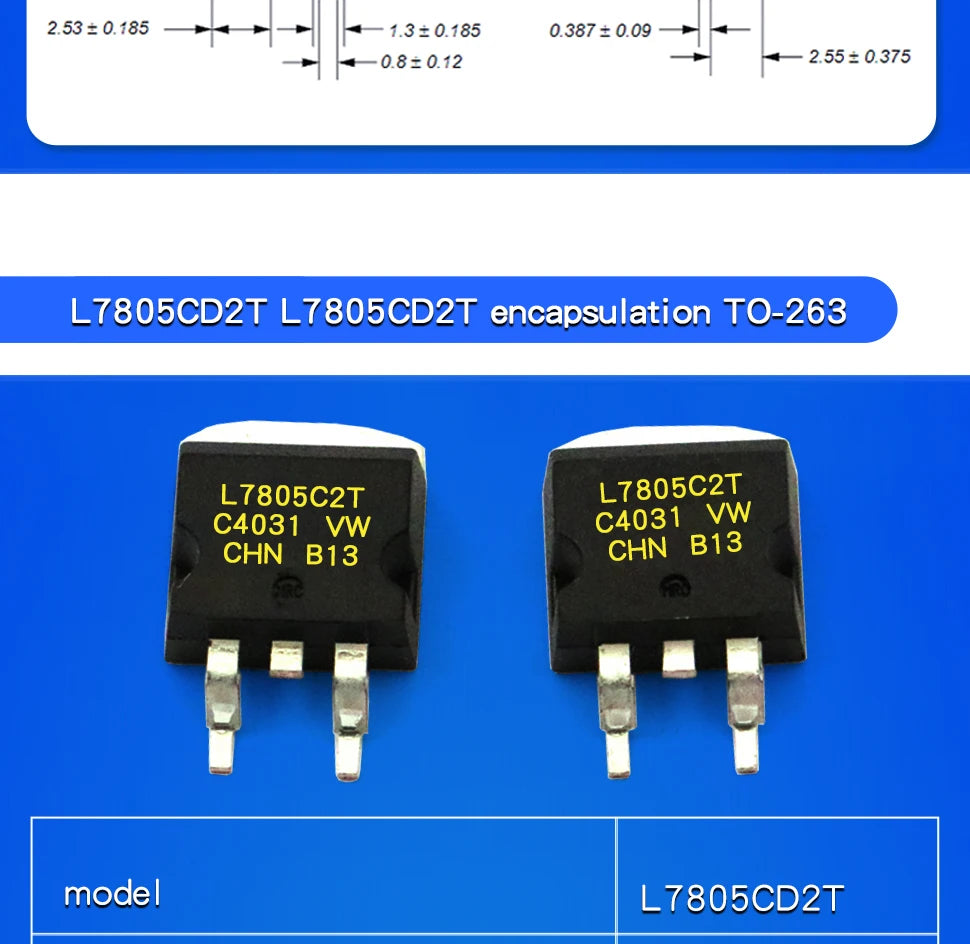 10Pcs LM7805CT CJ78M05 LM317BTG LM7905CT LM317T L7812CV LM317AT L7915CV TO220 L7805CD2T Voltage Regulator IC 5V 1.5A TO-220