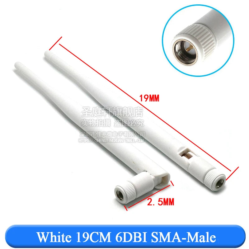 1PCS 2.4GHz 6dBi/3dbi WIFI Aerial 2.4G Antenna RP-SMA Bluetooth Male Female Wireless Router Connector WLAN/WiMAX/MIMO