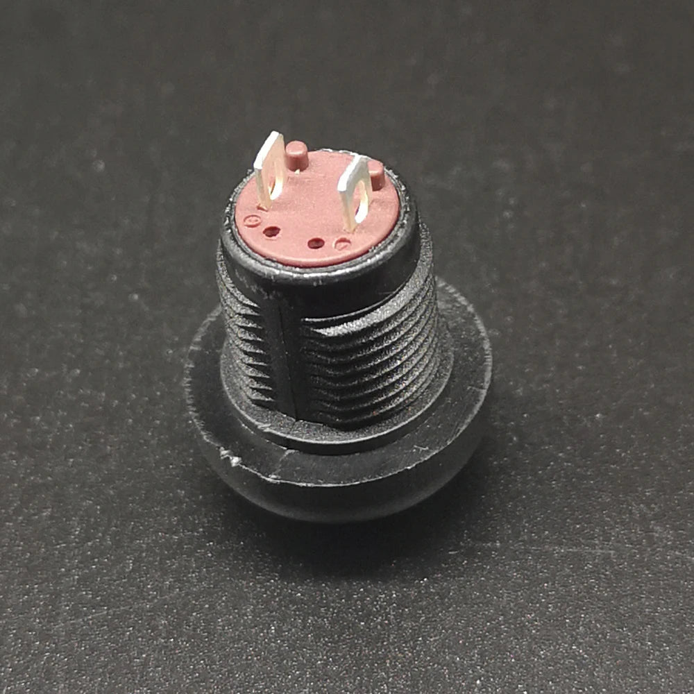 Latching Self-Locking IP67 Waterproof 12mm Electrical Metal Button Switch 12mm