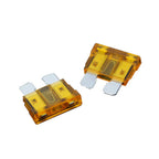 10pcs Medium Standard Blade Fuse Insert ZINC Pins 1A 2A 3A 5A 7.5A 10A 15A 20A 30A 40A 50A Refitted For Auto Car Truck