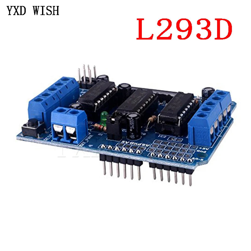 L293D Motor Control Drive Shield Dual For arduino Mega2560 4 Channel L293 Motor Drive Expansion Board Motor Driver Module