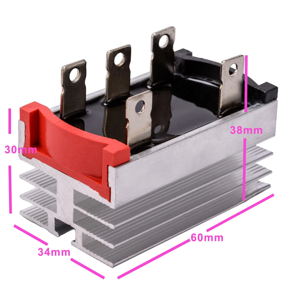 SQ SQL5010 1000V High Current Three Phase Rectifier Bridge 10A 20A 30A 40A 50A Fast Recovery Diode Rectifier Laser Diode Module