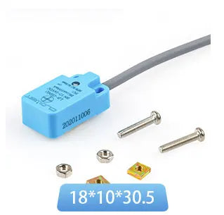 Cloweit 15mm 20mm Micro Hall Effect Sensor IP68 Proximity Magnetic Switch  NPN PNP 3-wire NO/NC DC 12V 24V  Remote Nonpolar