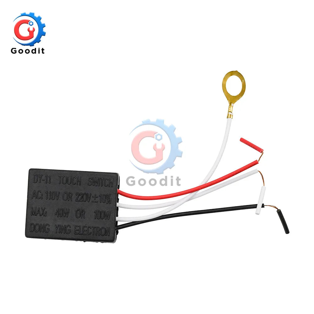 AC220V 1A Electrical Equipment Table light Parts On/off 1/4 Way Touch Control Sensor Desk light Parts Touch for Bulb Lamp Switch