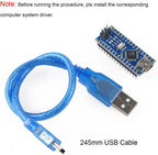 Mini Nano V3.0 ATmega328P Microcontroller Board for Arduino CH340 USB Driver 16Mhz Nano V3.0 ATMEGA328P/168P