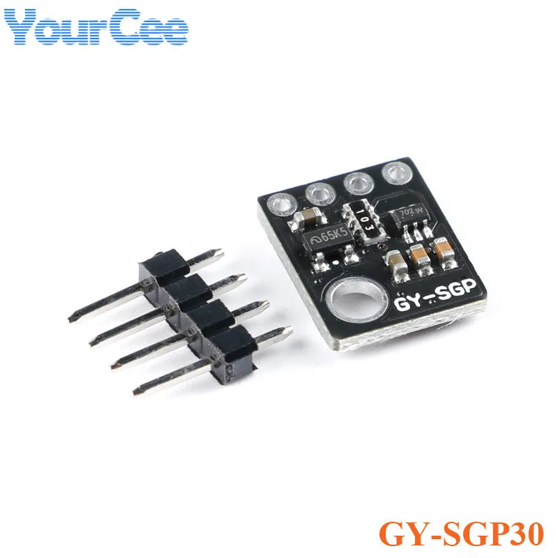 10pcs/1pc SGP30 SGP40 SGP41 Gas Air Quality Sensor Module TVOC ECO2 Carbon Dioxide Measurement Formaldehyde Air Detector