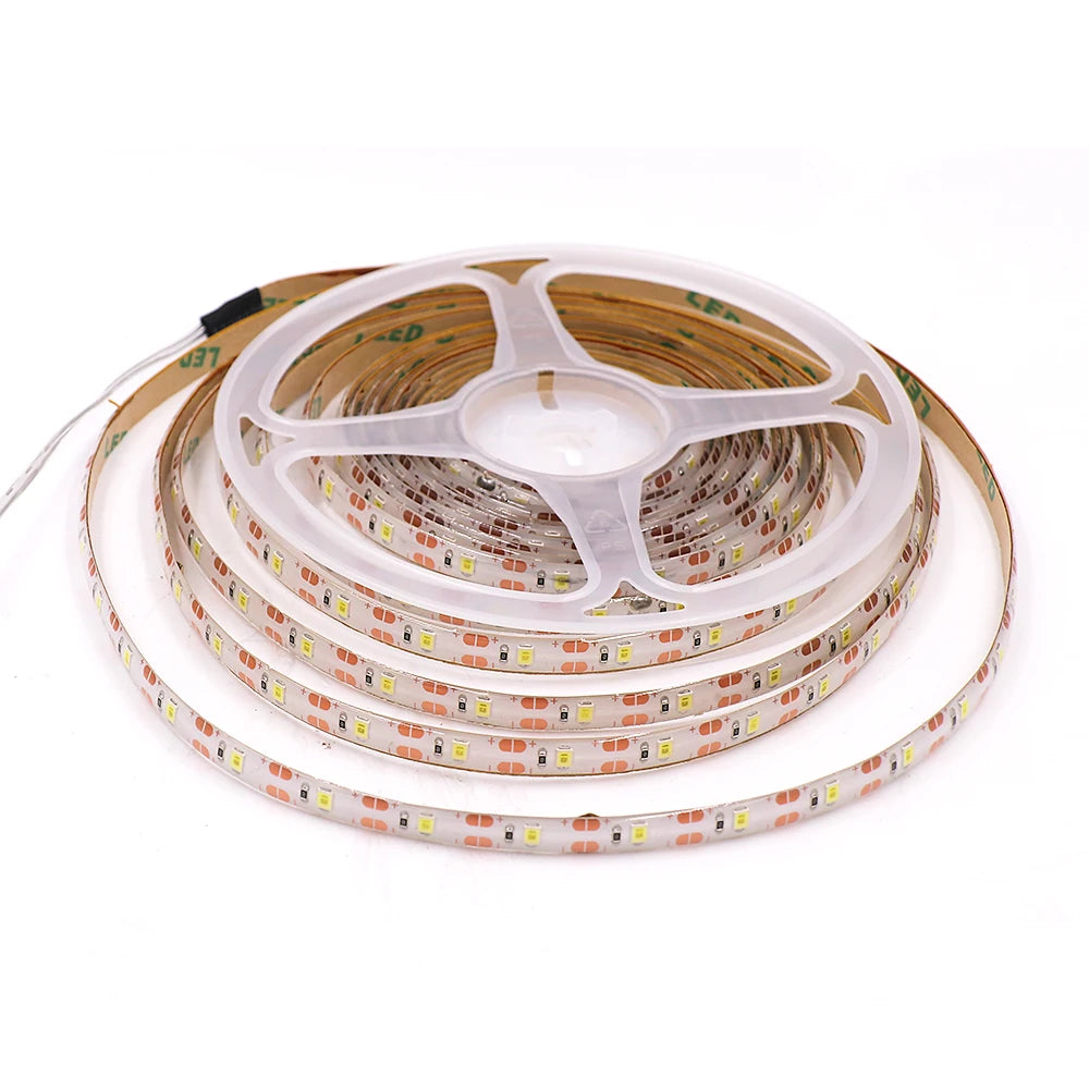 3AA Battery Power LED Strip Light 1/2/3/4/5M SMD2835 3528 60Leds/m Waterproof Tape Ribbon Lamps 5V TV Cabinet Backlight