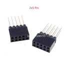 5PCS PC104 2.54mm 2x10P/16P/20P/25P/32P/40Pin Female Stacking Header Connector Dual Row 2x20P for Control Motherboard Interface