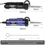 LUXIANZI Electric Suction Tin Gun Powerful Desoldering Pump Hand Welding Tools Removal Vacuum Soldering Sucker Pen Desolder