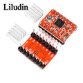 3D Printer Parts StepStick A4988 DRV8825 Stepper Motor Driver With Heat sink Carrier Reprap RAMPS 1.4