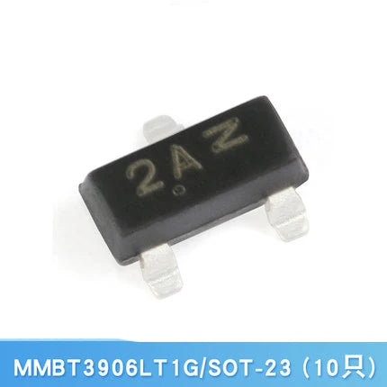 100PCS MMBT3906 2A 3906 MMBT3906LT1G 2N3906 200mA 40V SOT-23 PNP SMD Triod Transistor New and Original