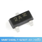 100PCS MMBT3906 2A 3906 MMBT3906LT1G 2N3906 200mA 40V SOT-23 PNP SMD Triod Transistor New and Original