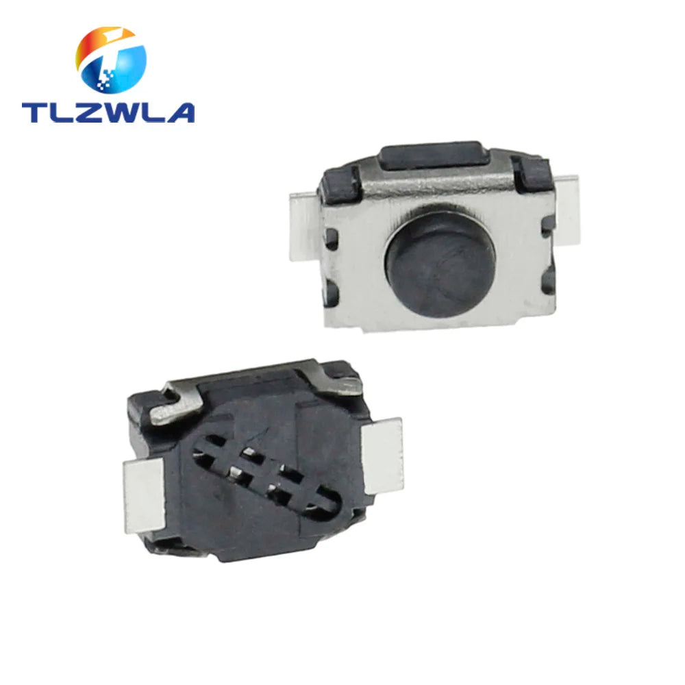 100PCS 3*4*2.0 2P Button Two Foot Feet 2Pin SMD Patch Tact Switch Vertical Push-Button Switch Micro 3 * 4 * 2 mm