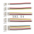 5Set Micro JST PH2.0mm XH2.54mm Male Female Wire Connector Kit JST 2/3/4/5/6 Pin Plug With Terminal Extension Cable Socket 26AWG