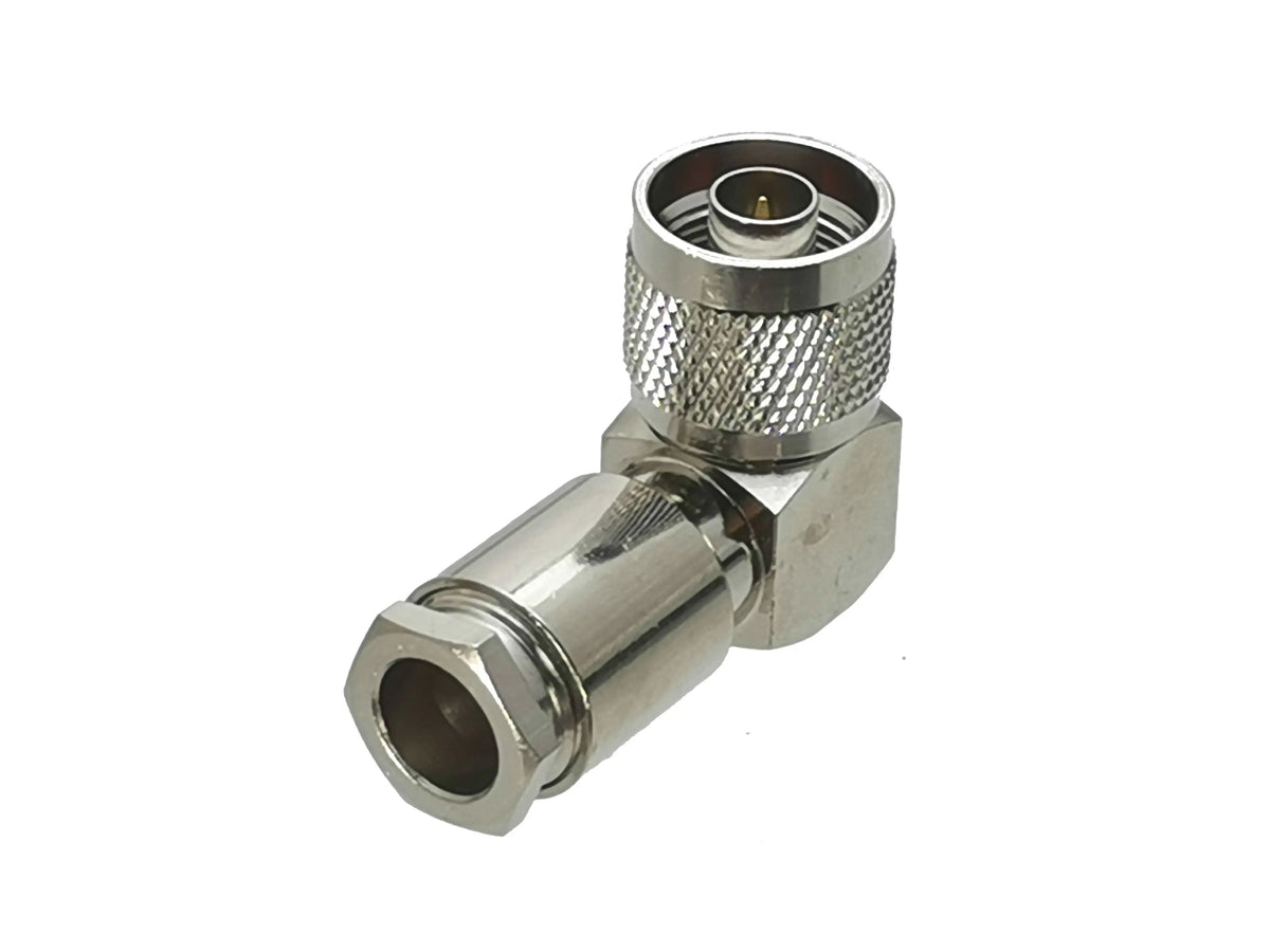 1Pcs Connector N Type Clamp For RG58 RG142 / RG8X LMR240 / RG5 RG6 / RG8 LMR400 RF Coaxial Male plug & Female jack
