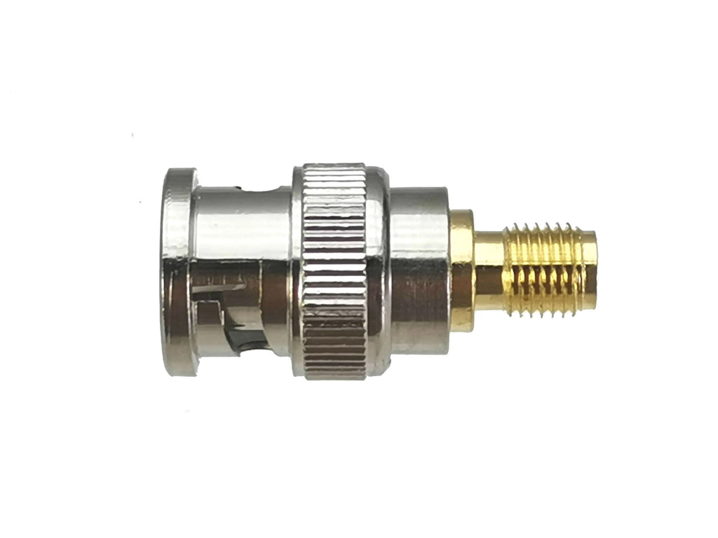 1pcs Connector Adapter SMA Female Jack to BNC Male Plug RF Coaxial Converter Straight New