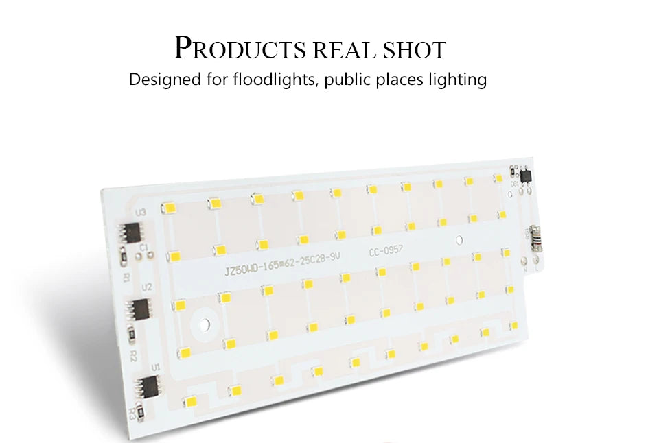 50W LED Chip AC 220V LED Floodlight SMD 2835 LED Lamp Beads Spotlight For Flood Light Street Lamp Outdoor Lighting Chip Diode