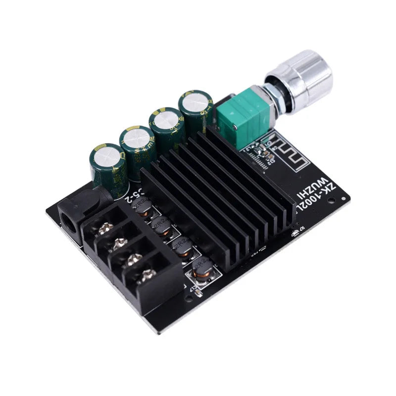 2*100W Bluetooth 5.0 TPA3116D2 Audio Power Amplifier Stereo HiFi Class D Digital TPA3116 Home Theater AUX Mini Music AMP