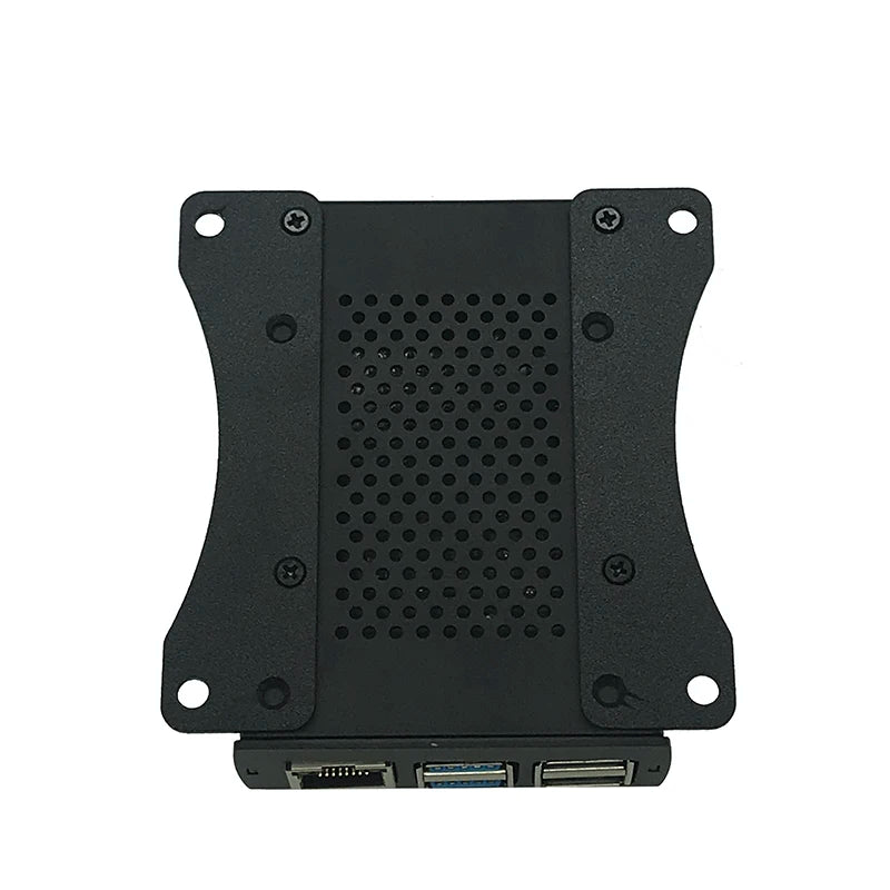 Raspberry Pi 4B 3B Aluminum Case Metal Chassis Shell Box with Onboard Cooling Fan