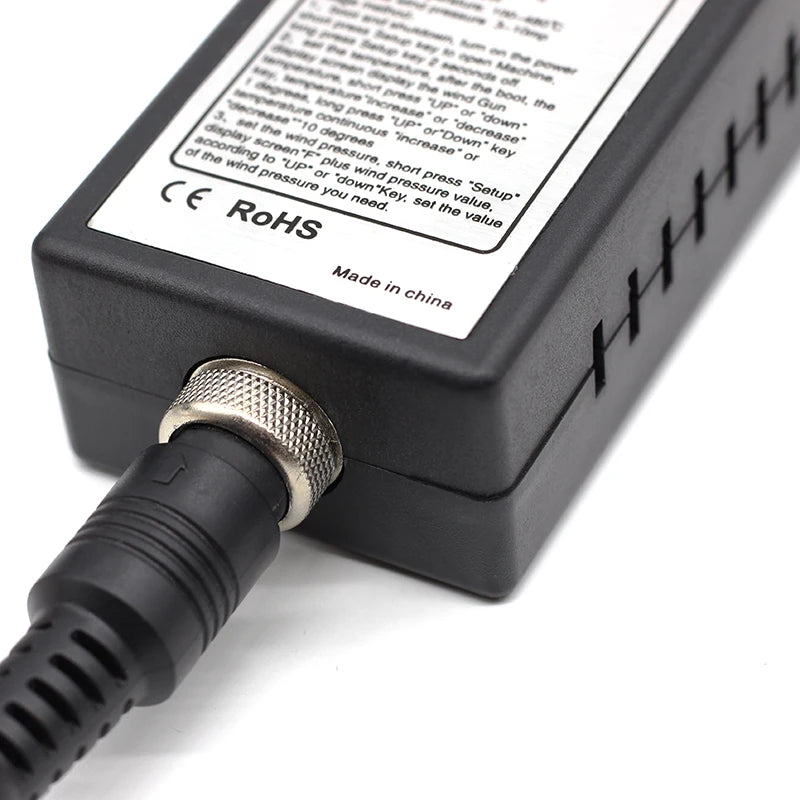 8858 Hot Air Gun Micro Rework Soldering Station LED Digital Hair Dryer Soldering For Cell-phone BGA SMD PCB IC Repair Tools